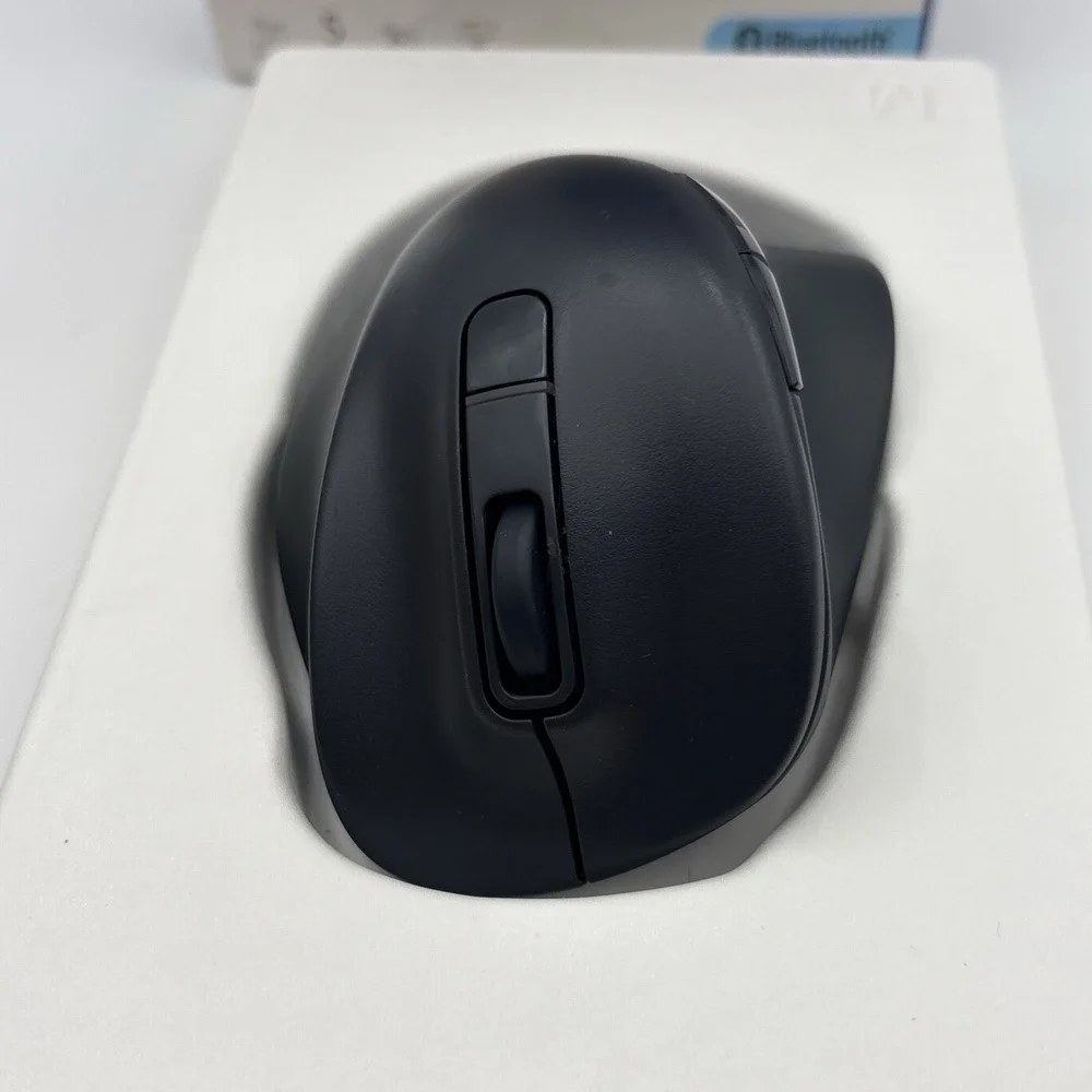 ELECOM EX-G PRO Ergonomic Mouse, M-XGM30BBSK Bluetooth/Wireless Medium Right